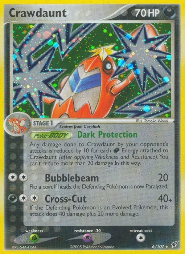 Crawdaunt (6/107) [DX]
