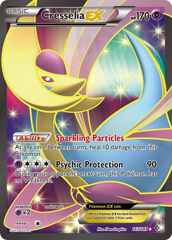 Cresselia EX 143 Full Art (143/149) [BCR]