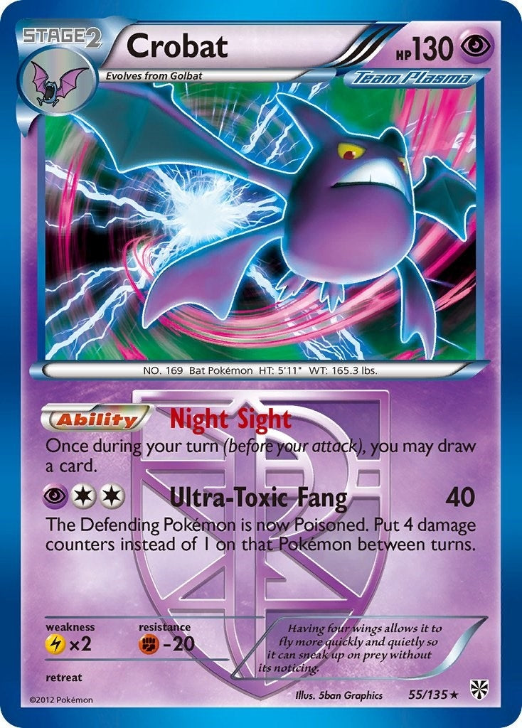 Crobat (Team Plasma) (55/135) (Plasma Storm)