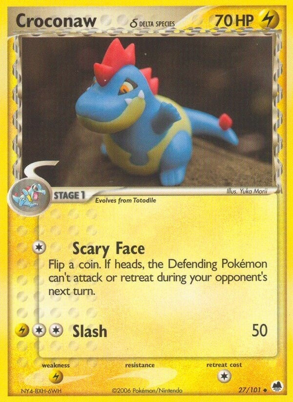 Croconaw Delta Species (27/101) [DF]
