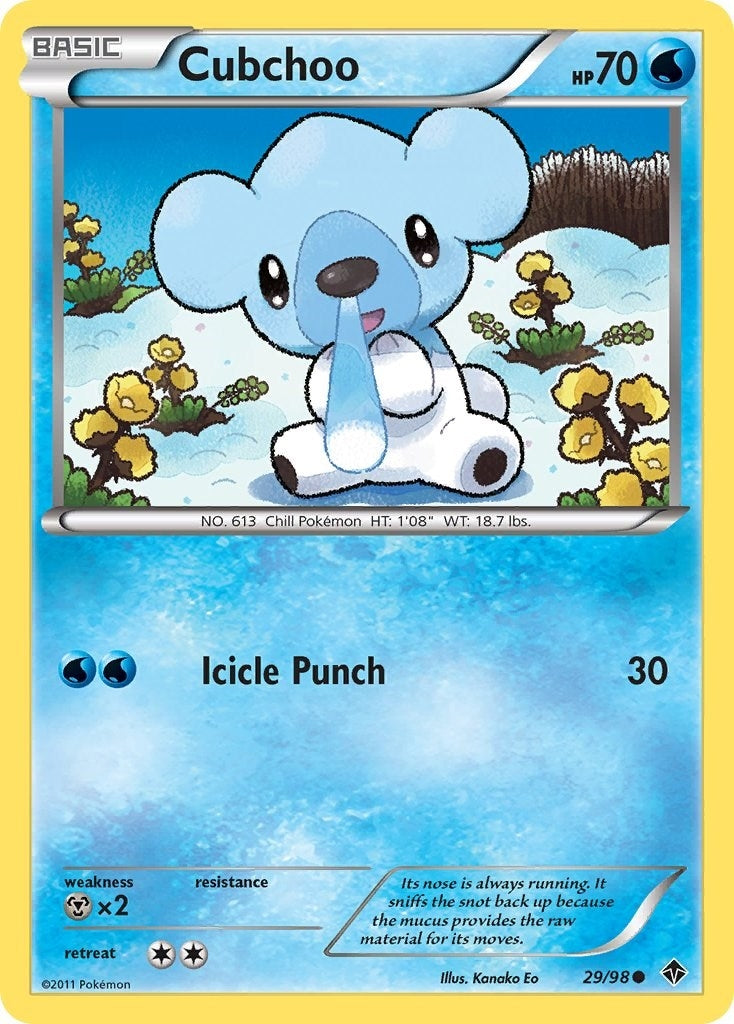 Cubchoo 29 (29/98) [EPO]
