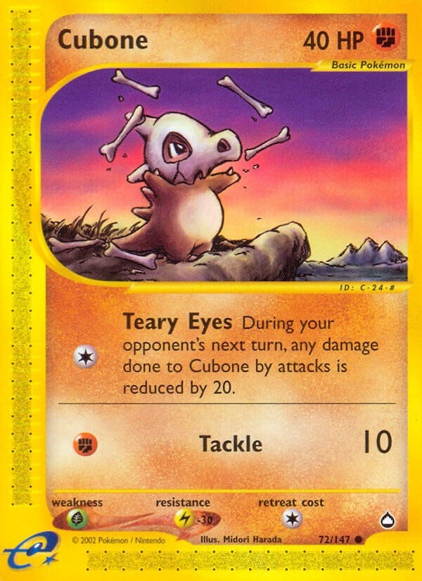Cubone (072/147) [AQ]