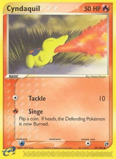 Cyndaquil (59/100) [SS]