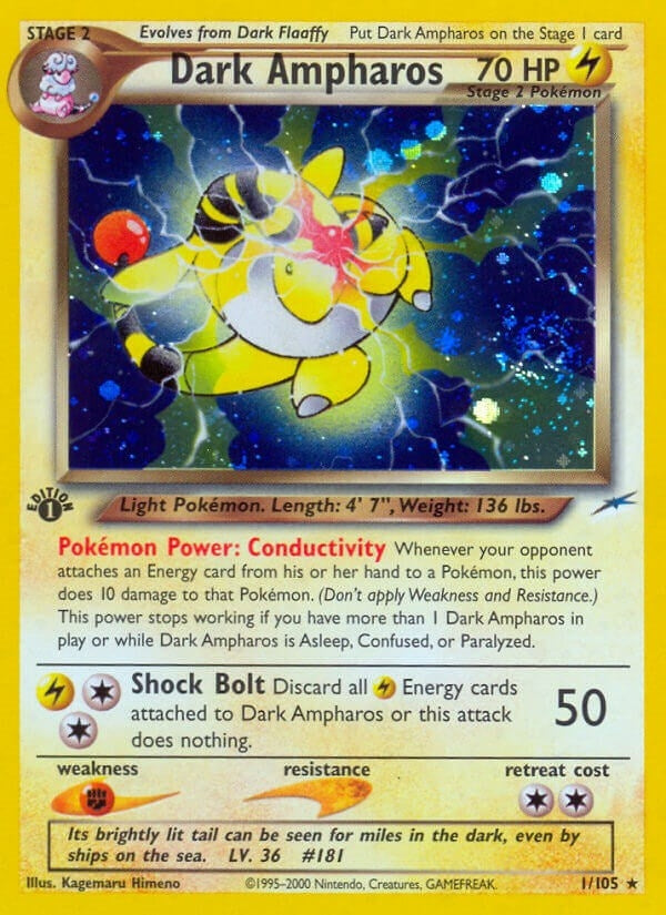 Dark Ampharos (001/105) [N4]