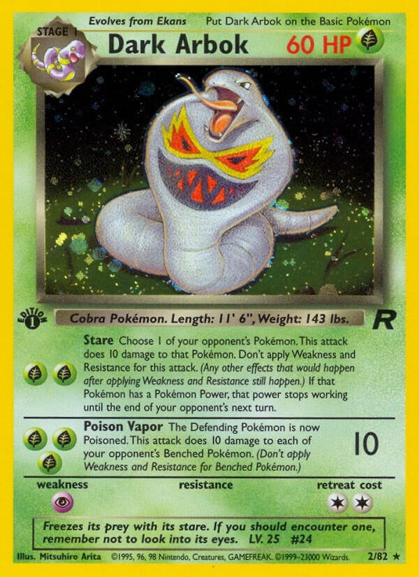 Dark Arbok 2 (02/82) [TR]
