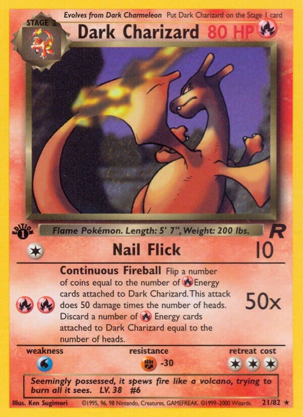Dark Charizard 21 (21/82) [TR]