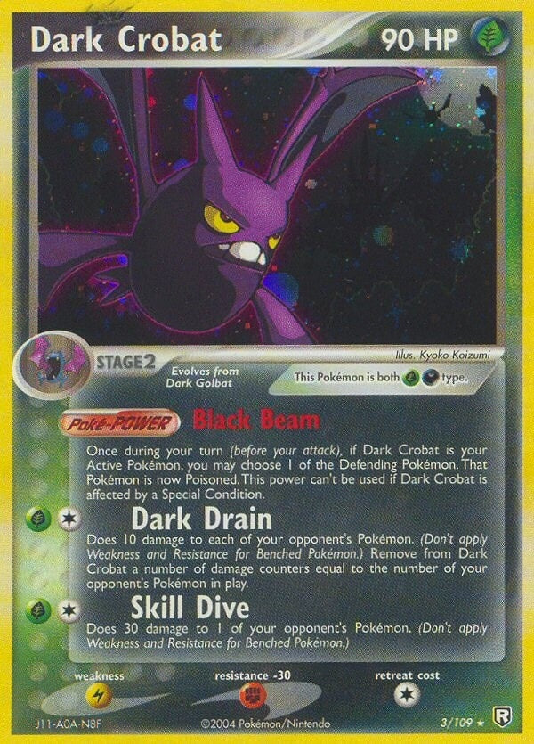 Dark Crobat (3/109) (Team Rocket Returns)