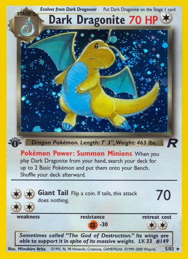 Dark Dragonite 5 (05/82) [TR]