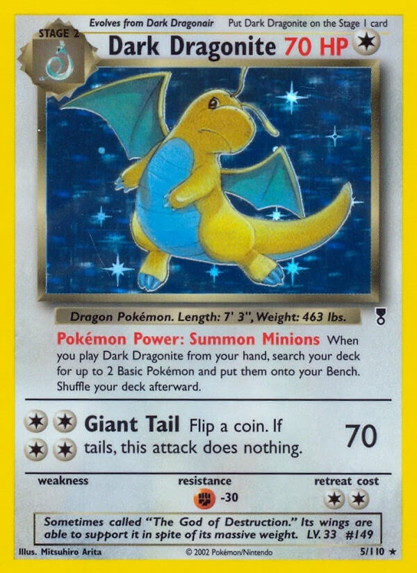 Dark Dragonite (005/110) [LC]