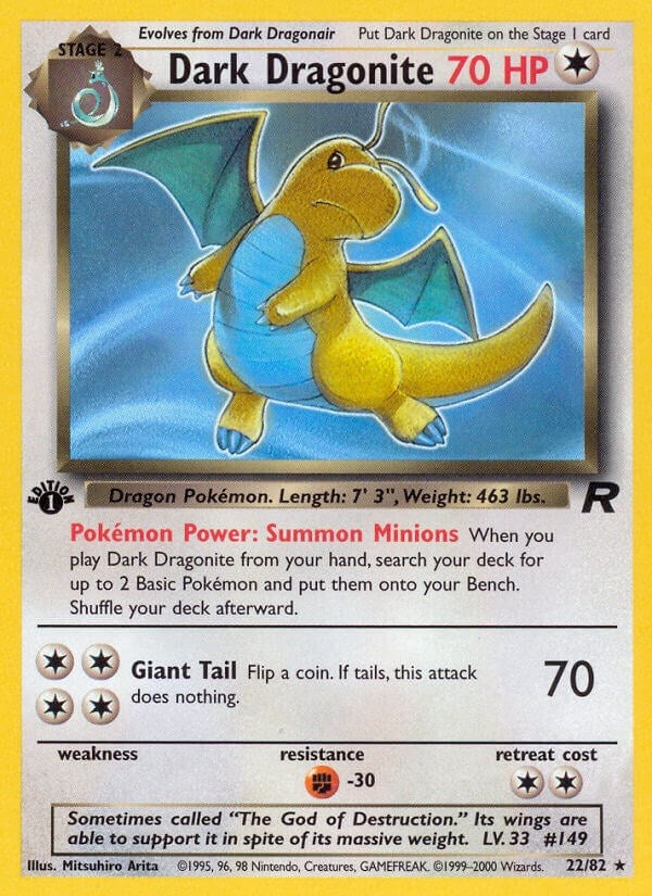 Dark Dragonite 22 (22/82) [TR]