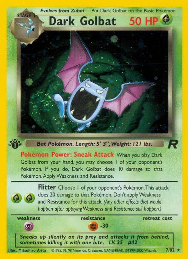 Dark Golbat 7 (07/82) [TR]
