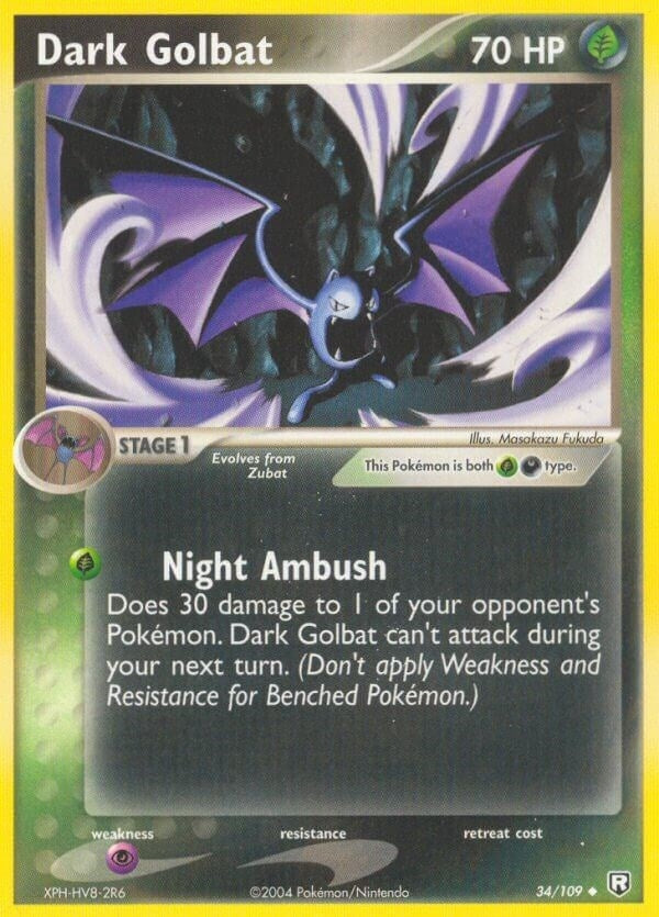 Dark Golbat (34/109) (Team Rocket Returns)
