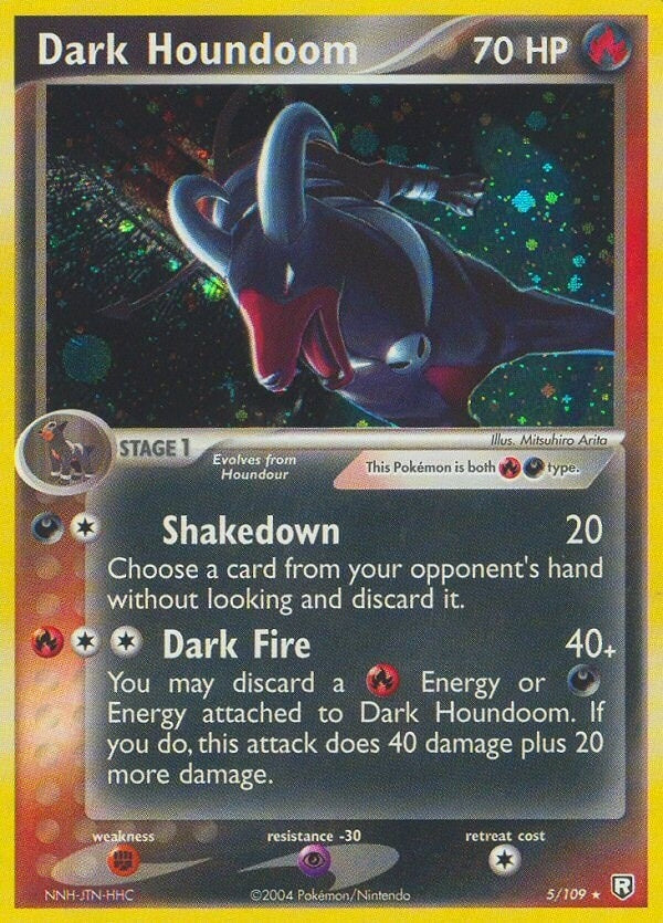 Dark Houndoom 005 109 (5/109) [RR]