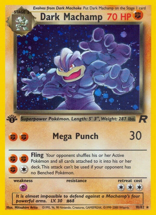 Dark Machamp 10 (10/82) [TR]