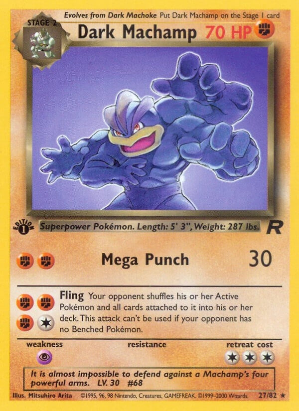 Dark Machamp 27 (27/82) [TR]
