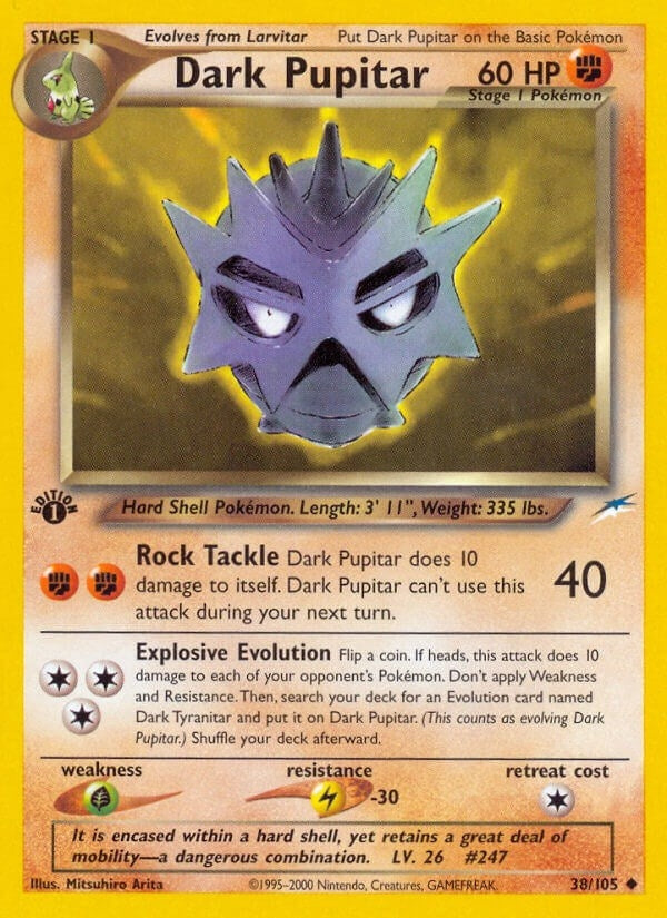 Dark Pupitar (038/105) (Neo Destiny)