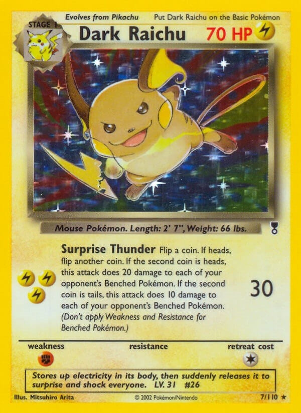 Dark Raichu (007/110) [LC]