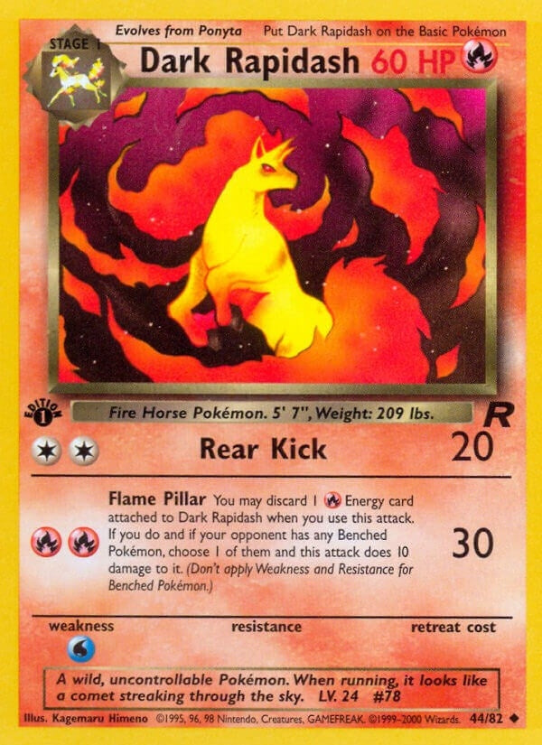 Dark Rapidash (44/82) [TR]