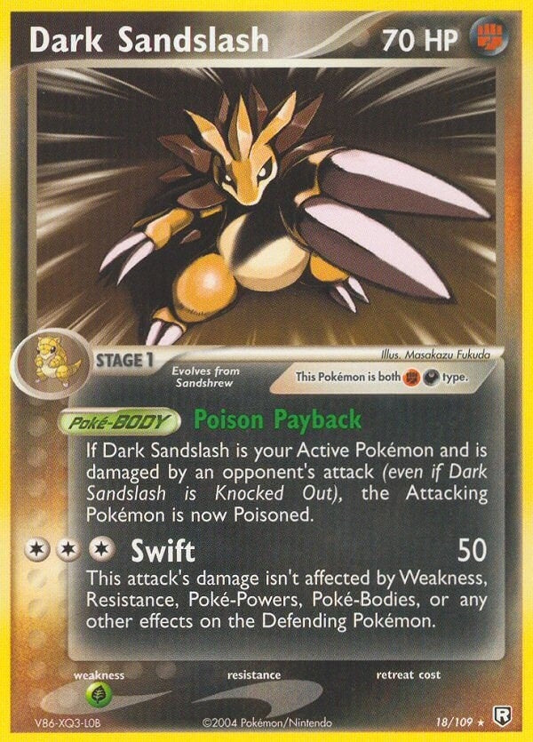 Dark Sandslash (18/109) [RR]