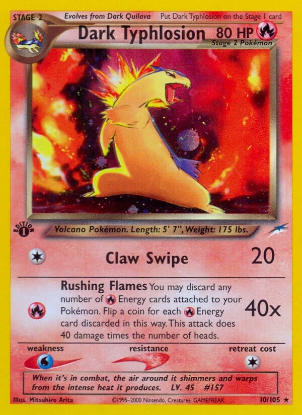 Dark Typhlosion (010/105) [N4]