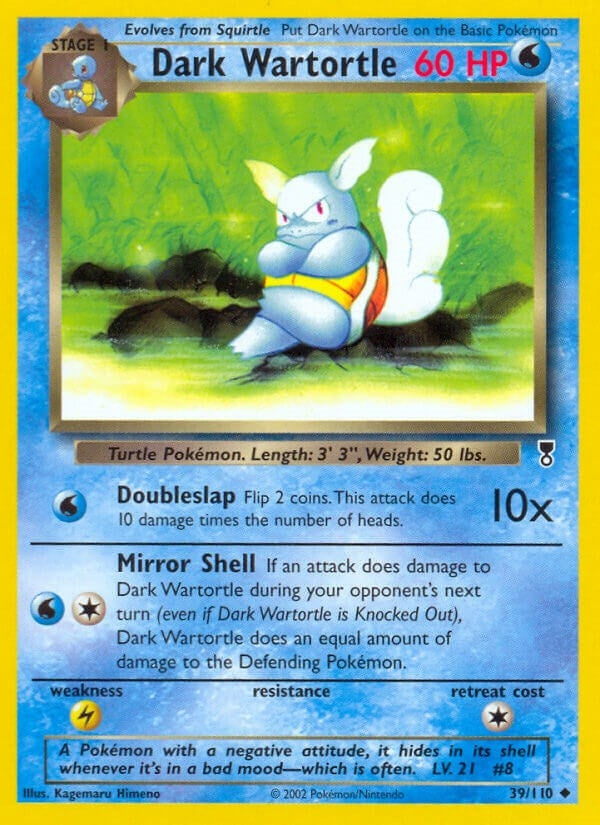 Dark Wartortle (039/110) (Legendary Collection)