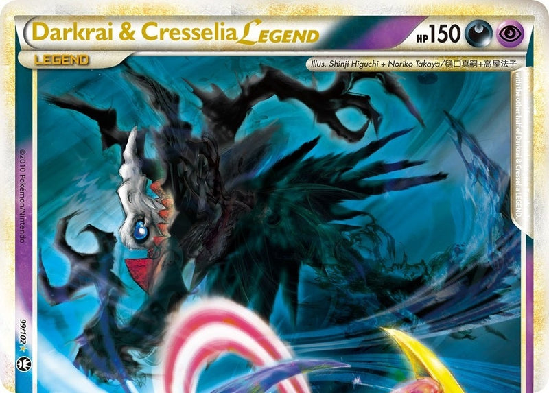 Darkrai and Cresselia Legend Top (99/102) [TM]
