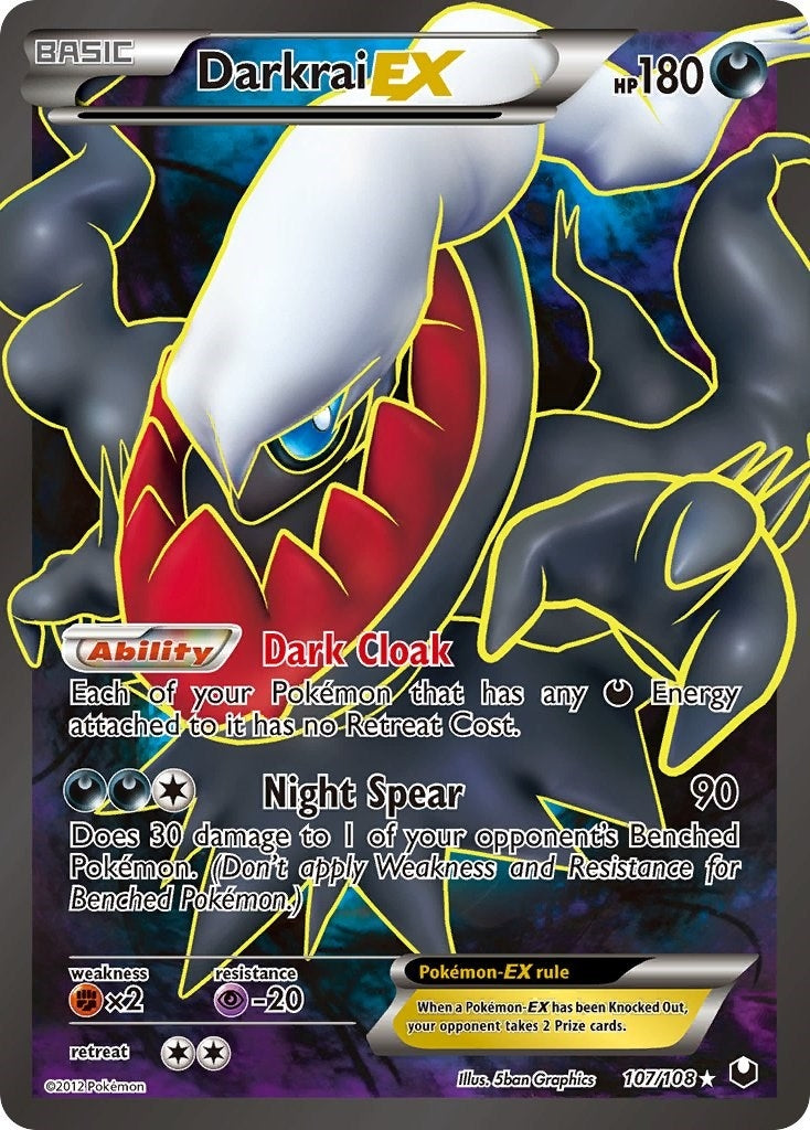 Darkrai EX 107 Full Art (107/108) [DEX]