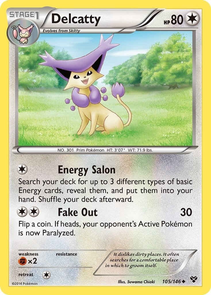 Delcatty (105/146) [XY]
