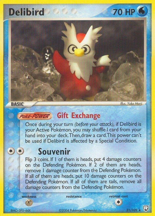 Delibird (21/109) [RR]