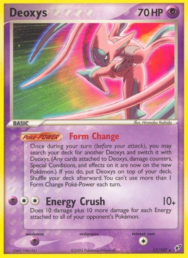 Deoxys Attack Forme (17/107) [DX]