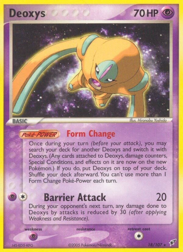 Deoxys Defense Forme (18/107) [DX]