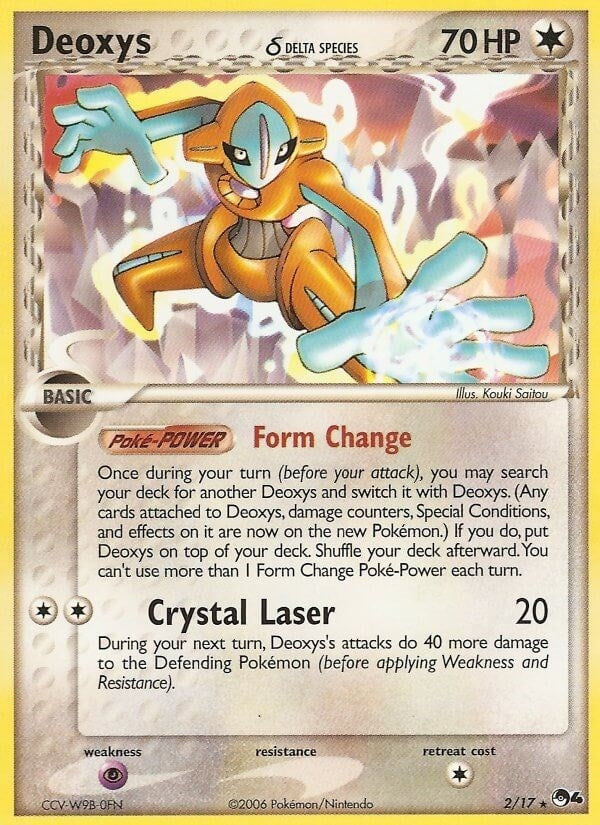 Deoxys Delta Species (002/017) [POP]