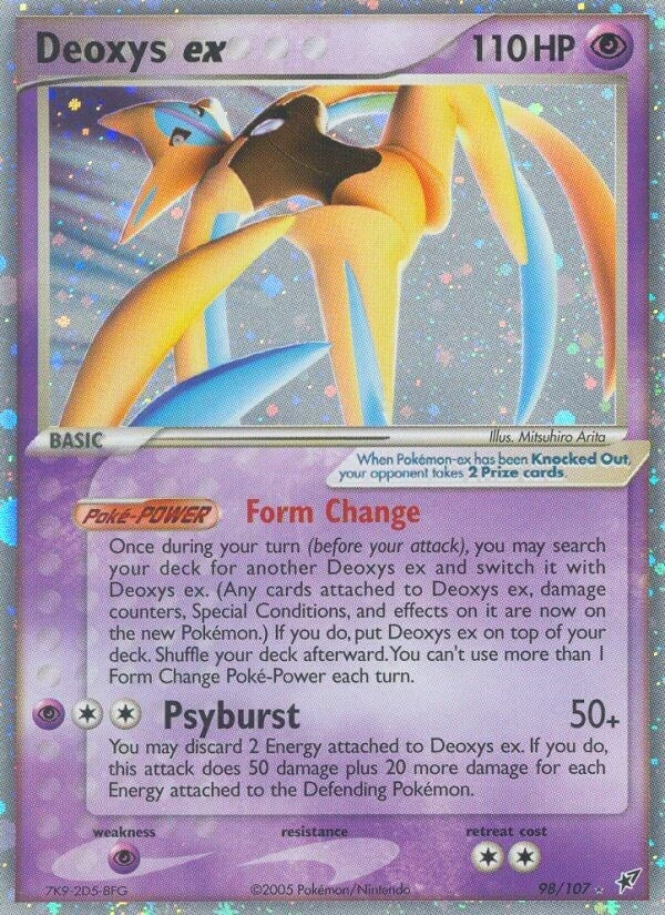 Deoxys ex Attack Forme (98/107) [DX]