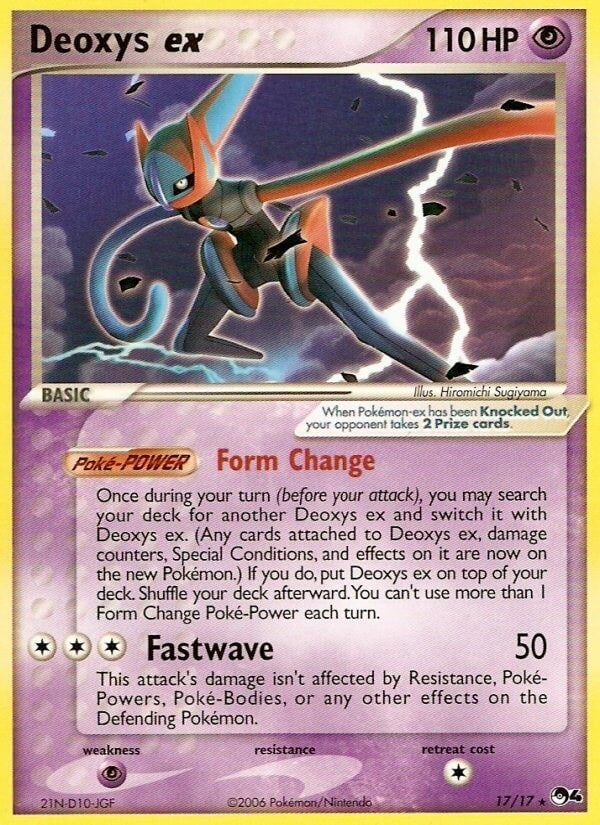 Deoxys ex (017/017) [POP]
