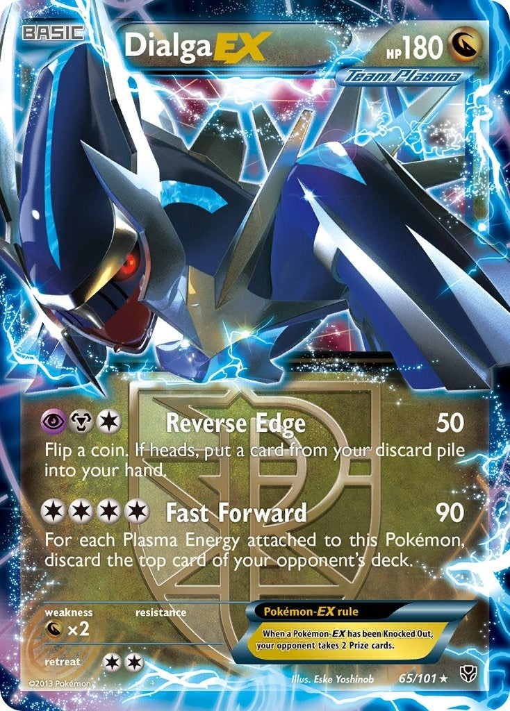 Dialga EX Team Plasma (65/101) [PLB]
