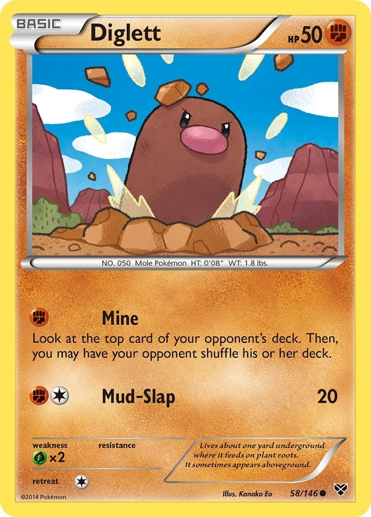 Diglett (58/146) [XY]