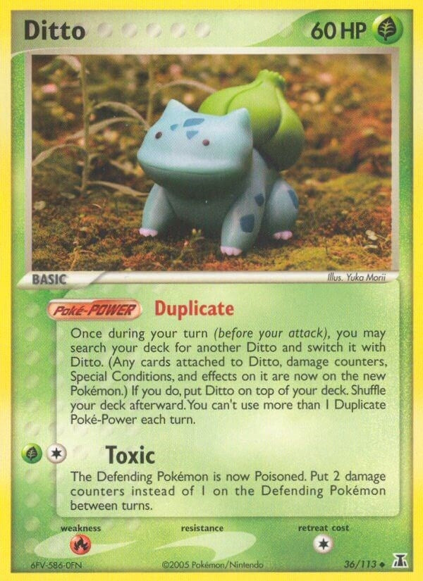 Ditto Bulbasaur (36/113) [DS]