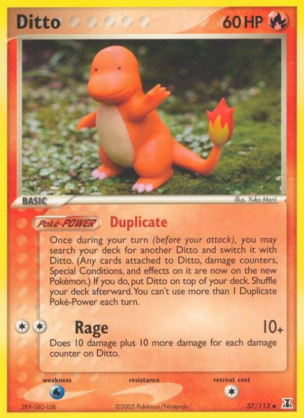 Ditto 037 113 Charmander (37/113) [DS]