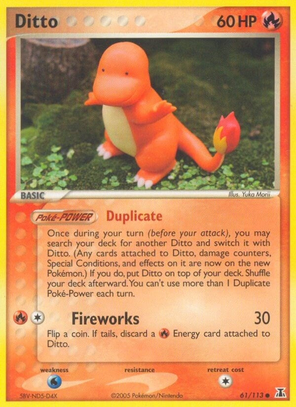 Ditto - 61/113 (Charmander) (061/113) (Delta Species)