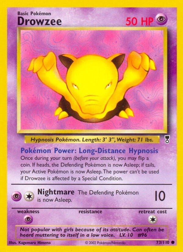 Drowzee (073/110) (Legendary Collection)