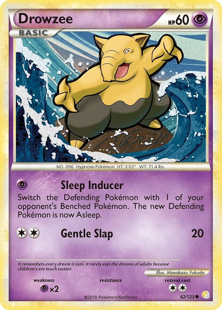 Drowzee (62/123) [HS]