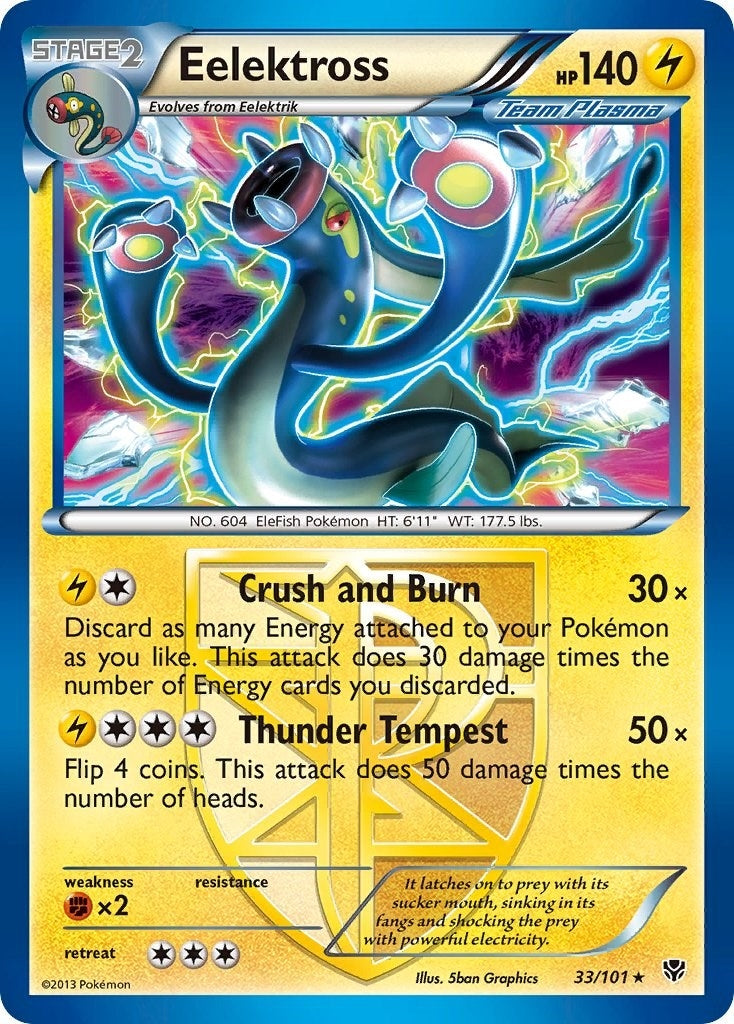 Eelektross Team Plasma (33/101) [PLB]
