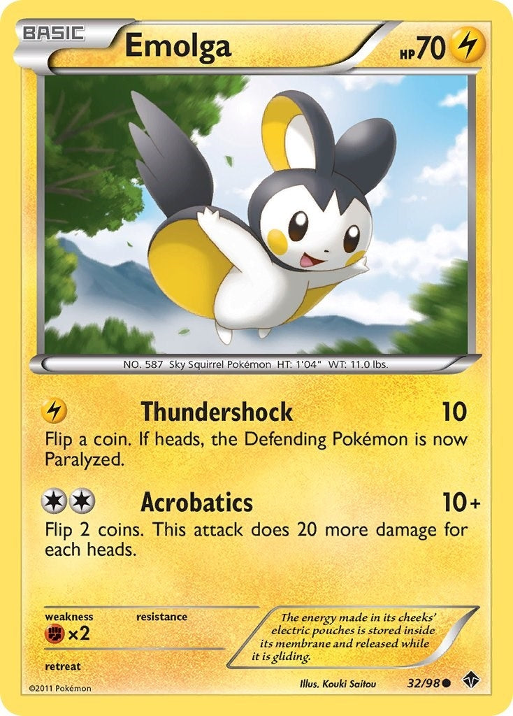 Emolga (32/98) [EPO]