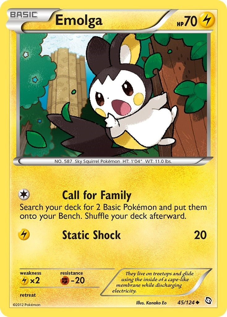 Emolga (45/124) [DRX]