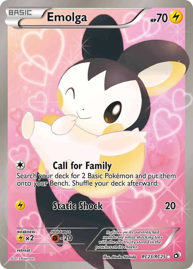 Emolga (Full Art) (RC23/RC25) (Legendary Treasures: Radiant Collection)