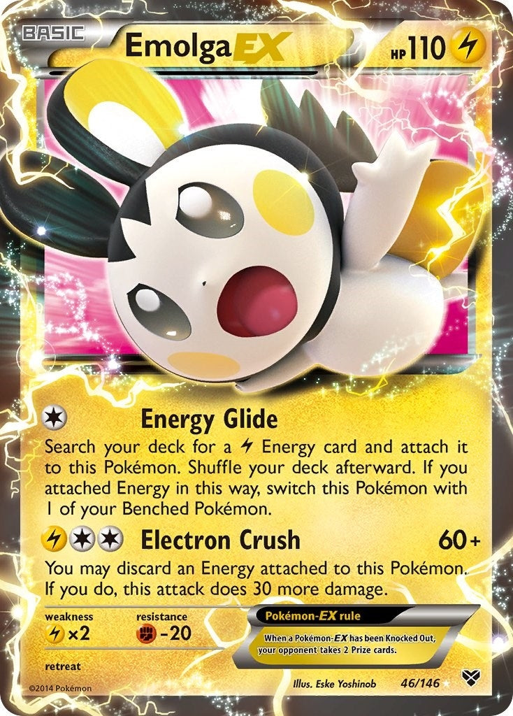 Emolga EX (46/146) [XY]