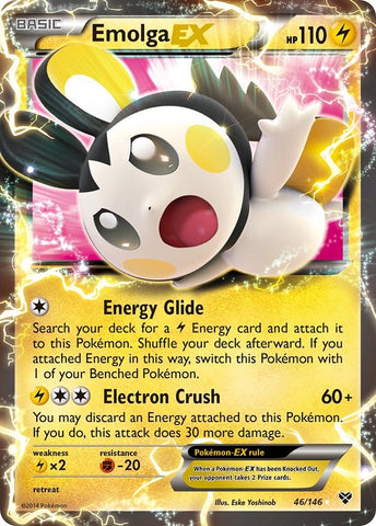 Emolga EX (46/146) [XY]