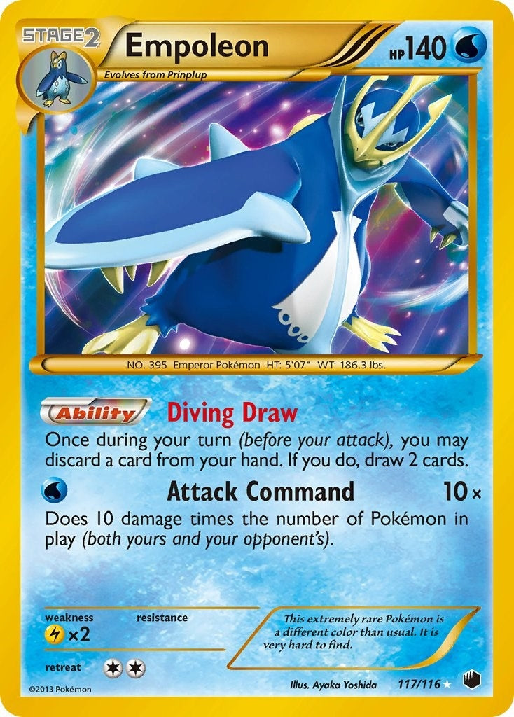 Empoleon 117 Secret Rare (117/116) [PLF]