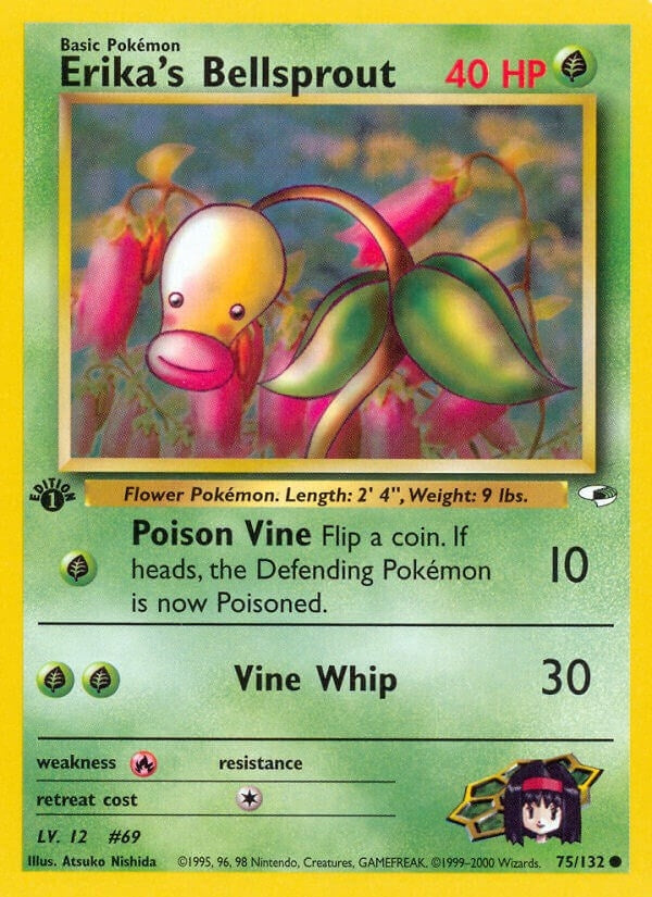 Erika's Bellsprout (75) (075/132) (Gym Heroes)