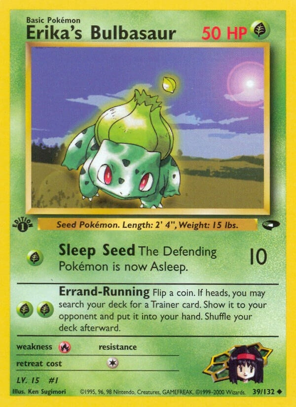 Erika's Bulbasaur (039/132) (Gym Challenge)